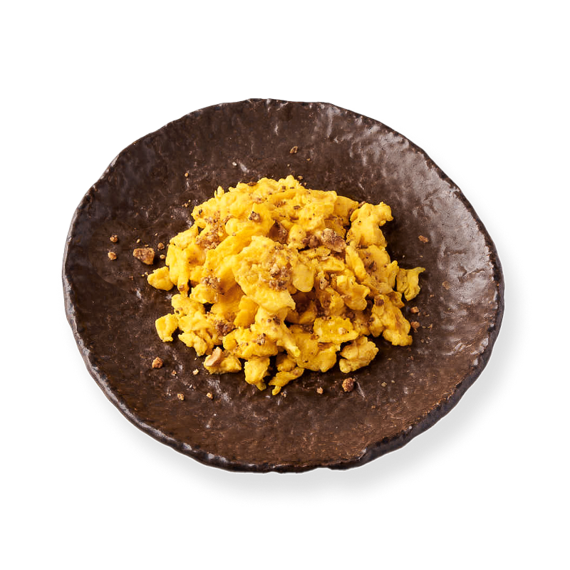 Scrambled Eggs with Dukkah